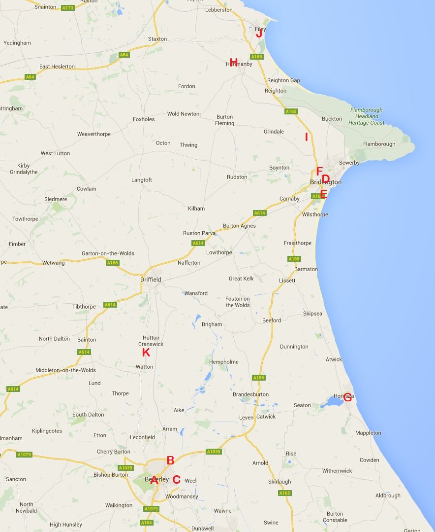 East Yorkshire Phone masts